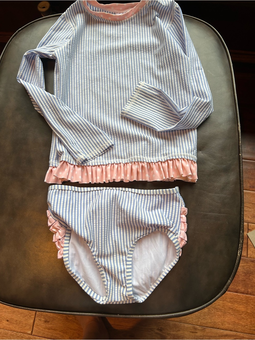 Ruffle Butts Swimsuit.